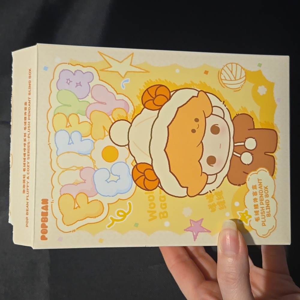 Pop Bean Fluffy & Cozy Blindbox CONFIRMED LABUBU TOASTY SNOW BABY